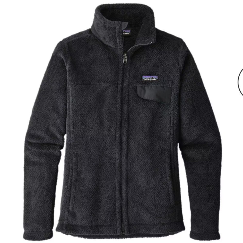Patagonia black Re-Tool Full-Zip Fleece Jacket, size Small